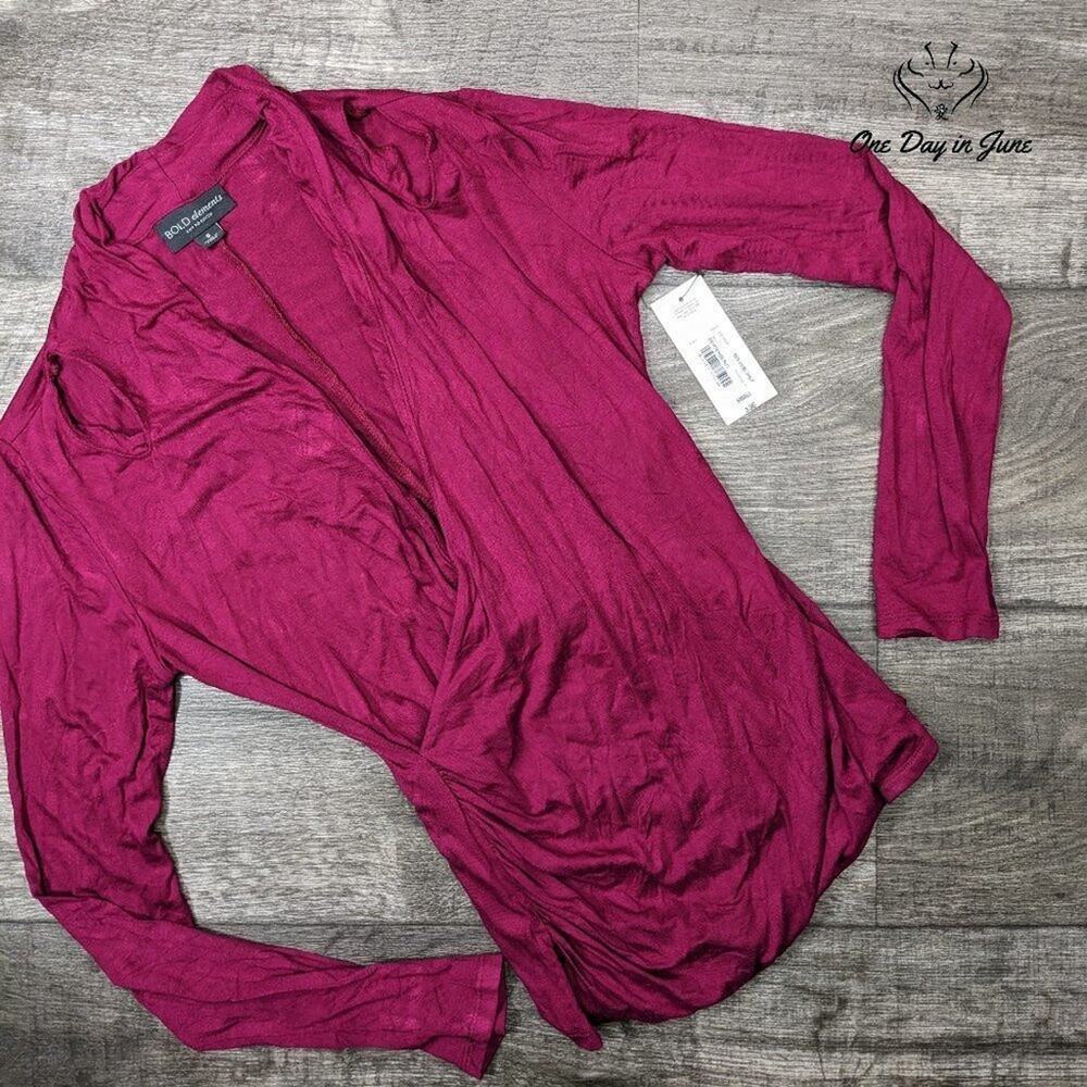 Bold Elements Cold Shoulder Long Sleeve Top Size S